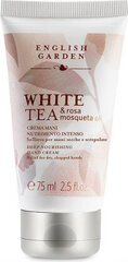 Rankų kremas English Garden White Tea Deep Nourishing Hand Cream, 75ml kaina ir informacija | Kūno kremai, losjonai | pigu.lt