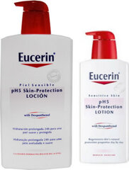 Kūno losjonas Eucerin Ph5 Skin Protection Lotion, 1000 ml + 400 ml kaina ir informacija | Kūno kremai, losjonai | pigu.lt