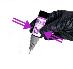 Корректор краски + лак + грунт Opel vauxhall Corsa Silk/tech violet 19, 19L, 19U, 265 цена и информация | Автомобильная краска | pigu.lt