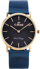 G. Rossi WATCH - 8709B2 (zg775i) + BOX G.R8709B2-6F3-2 kaina ir informacija | Moteriški laikrodžiai | pigu.lt