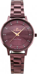 G. Rossi WATCH - C11715B-2B3 (zg777d) violet + BOX C11715B-2B3 kaina ir informacija | Moteriški laikrodžiai | pigu.lt