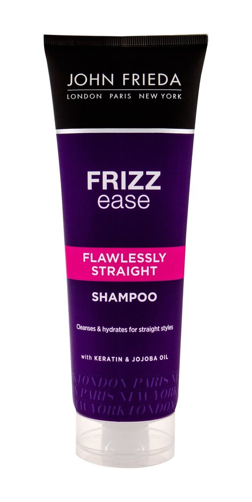 Plaukus tiesinantis šampūnas John Frieda Frizz Ease Flawlessly Straight, 250 ml kaina ir informacija | Šampūnai | pigu.lt
