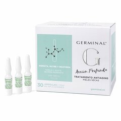 Veido ampulės sausai odai Germinal, 30 x 1,5 ml kaina ir informacija | Veido aliejai, serumai | pigu.lt