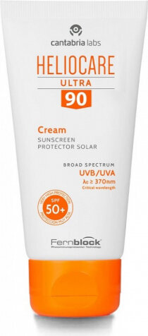 Kremas nuo saulės Heliocare Ultra 90 Cream Spf50+, 50ml цена и информация | Kremai nuo saulės | pigu.lt