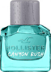 Hollister Canyon Rush Туалетная вода для мужчин 50 мл цена и информация | Женские духи | pigu.lt