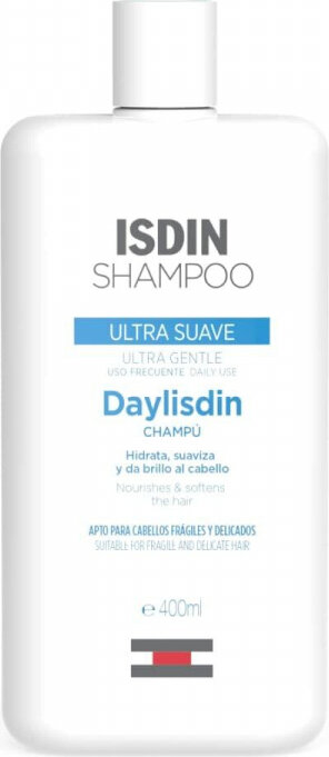 Šampūnas Isdin Daylisdin Ultra Gentle Shampoo Frequent Use, 400ml kaina ir informacija | Šampūnai | pigu.lt