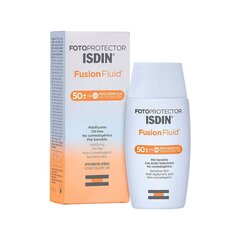 Средство для защиты от солнца для лица Isdin Fusion Fluid 50 мл SPF 50+ цена и информация | Кремы от загара | pigu.lt