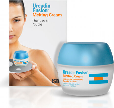 Drėkinamasis veido kremas normaliai ir sausai odai Isdin Ureadin Fusion Melting Cream, 50ml цена и информация | Veido kremai | pigu.lt