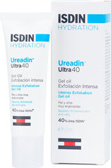 Šveičiamasis aliejus Isdin Ureadin Ultra40 Intense Exfoliation Gel Oil, 30ml kaina ir informacija | Kūno kremai, losjonai | pigu.lt
