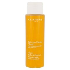 Dušo želė Clarins Tonic Bath Shower Concentrate 200 ml kaina ir informacija | Dušo želė, aliejai | pigu.lt