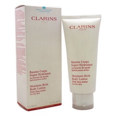 Drėkinantis kūno losjonas Clarins Moisture Rich 200 ml kaina ir informacija | Kūno kremai, losjonai | pigu.lt