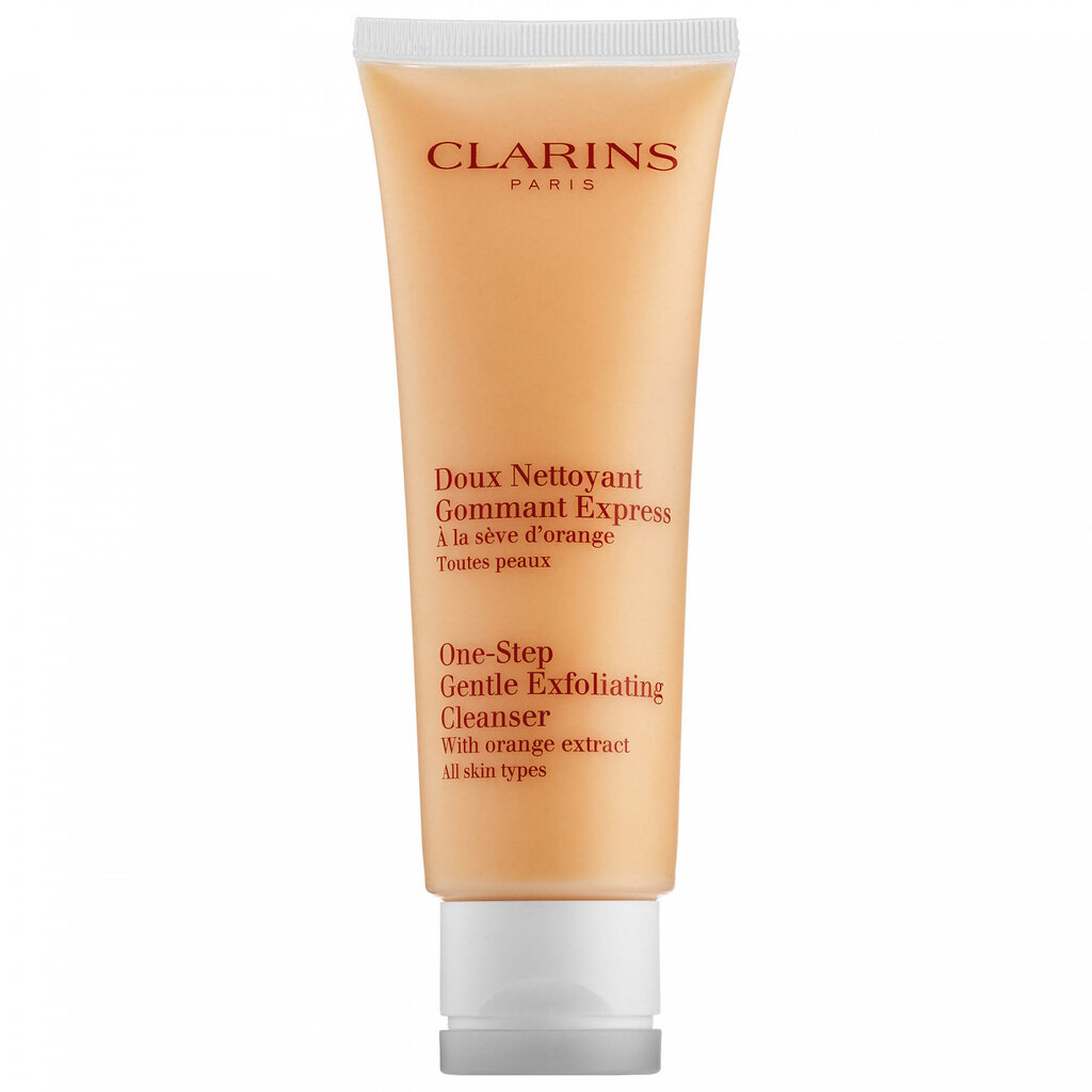 Šveičiamasis veido prausiklis Clarins One Step Gentle Exfoliating 125 ml kaina ir informacija | Veido prausikliai, valikliai | pigu.lt