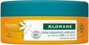 Крем после загара Klorane Polysianes Aftersun Sublimating Cream, 200 мл цена и информация | Кремы от загара | pigu.lt