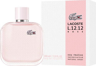 Lacoste Eau De Lacoste L.12.12 Pour Elle Fraiche Rose Туалетная вода для женщин 100 мл цена и информация | Женские духи | pigu.lt