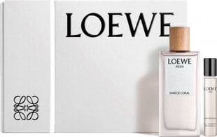 Rinkinys Loewe Set Agua Loewe Mar De Coral moterims: tualetinis vanduo EDT, 150ml + 20 ml kaina ir informacija | Kvepalai moterims | pigu.lt