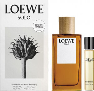 Rinkinys Loewe Set Solo Loewe moterims: tualetinis vanduo EDT, 150 ml + 20 ml kaina ir informacija | Kvepalai moterims | pigu.lt