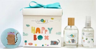 Rinkinys Lua And Lee Happy Box vaikams: odekolonas EDC, 100 ml + purškiklis, 100ml + veidrodėlis kaina ir informacija | Kvepalai vaikams | pigu.lt