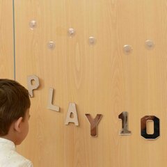 Montessori veidrodinės raidės Masterkidz kaina ir informacija | Lavinamieji žaislai | pigu.lt