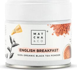 Arbatos milteliai Matcha & Co English Breakfast Black Tea Powder, 30 g цена и информация | Чай | pigu.lt