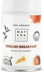Matcha & Co arbatos milteliai English Breakfast Organic Black Tea Powder, 70g цена и информация | Чай | pigu.lt