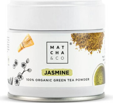 Matcha & Co arbata Jasmine Organic Green Tea Powder, 30g kaina ir informacija | Arbata | pigu.lt