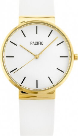 Pacific WOMEN&#39;S WATCH X6069 - white / PLN (zy671b) X6069-3 kaina ir informacija | Moteriški laikrodžiai | pigu.lt