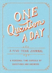 One Question a Day: A Five-Year Journal цена и информация | Пособия по изучению иностранных языков | pigu.lt