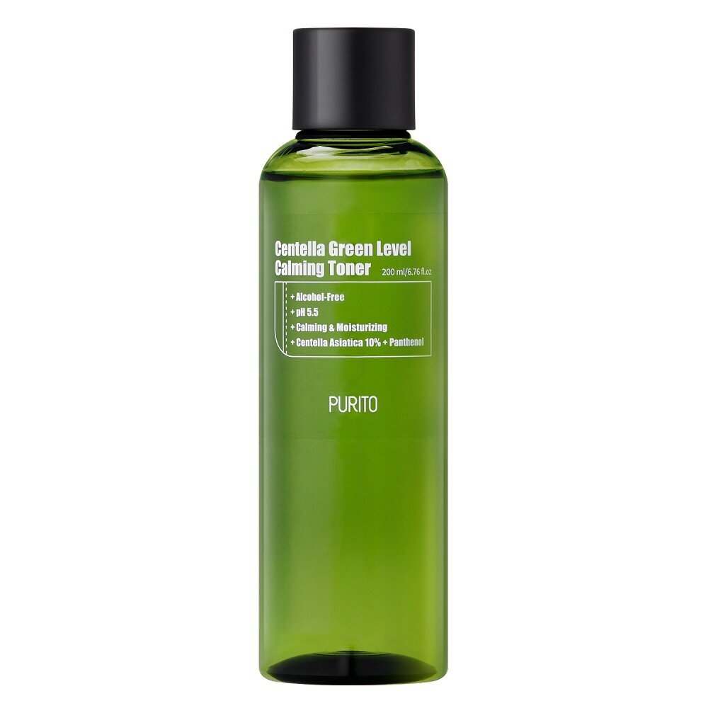 Veido tonikas Purito Centella Green Level Calming, 200 ml цена и информация | Veido prausikliai, valikliai | pigu.lt