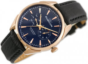 Rubicon MEN&#39;S WATCH RNCD69 - MULTIDATA (zr081d) RNCD69RIDX05AX kaina ir informacija | Vyriški laikrodžiai | pigu.lt