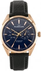 Rubicon MEN&#39;S WATCH RNCD69 - MULTIDATA (zr081d) RNCD69RIDX05AX цена и информация | Мужские часы | pigu.lt