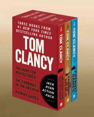 Tom Clancy's Jack Ryan Boxed Set (Books 1-3): The Hunt for Red October/The Cardinal of the Kremlin/Patriot Games цена и информация | Фантастика, фэнтези | pigu.lt