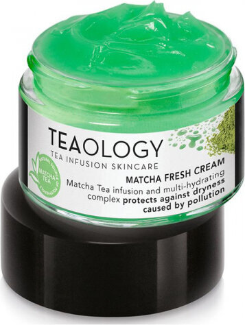 Drėkinamasis dieninis veido kremas - gelis su žaliąja Matcha arbata Teaology Matcha Tea, 50 ml kaina ir informacija | Veido kremai | pigu.lt