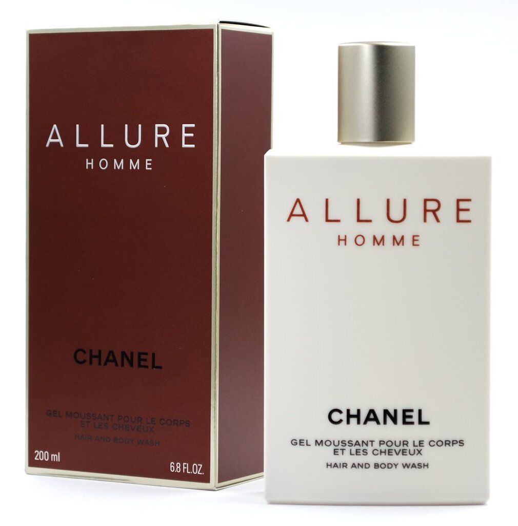 Dušo želė Chanel Allure Homme vyrams 200 ml цена и информация | Dušo želė, aliejai | pigu.lt