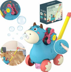 Stumdukas Woopie Bubble Car Blue, su garsu ir muilo burbulais kaina ir informacija | Žaislai kūdikiams | pigu.lt