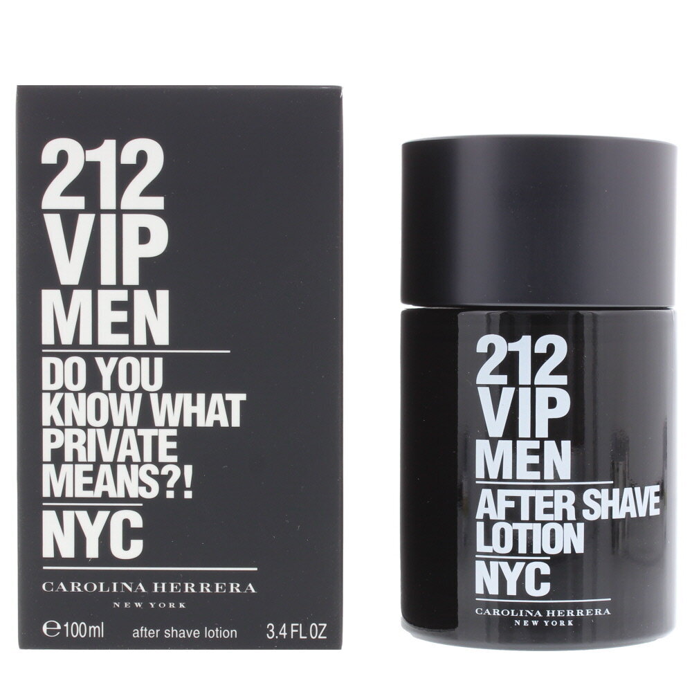 Losjonas po skutimosi Carolina Herrera 212 VIP Men vyrams100 ml цена и информация | Parfumuota kosmetika vyrams | pigu.lt