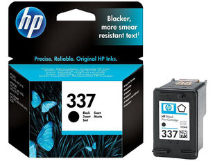 Rašalo kasetė HP 337, juoda kaina ir informacija | Kasetės rašaliniams spausdintuvams | pigu.lt