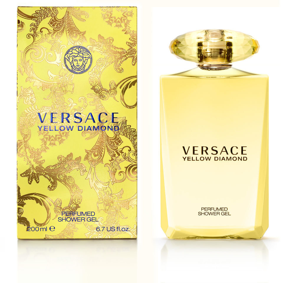 Dušo želė Versace Yellow Diamond moterims 200 ml kaina ir informacija | Parfumuota kosmetika moterims | pigu.lt