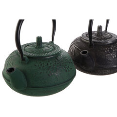 Чайник DKD Home Decor Чёрный Зеленый Железо (16 x 13.5 x 22 см) (1000 мл) (2 шт) цена и информация | Стаканы, фужеры, кувшины | pigu.lt