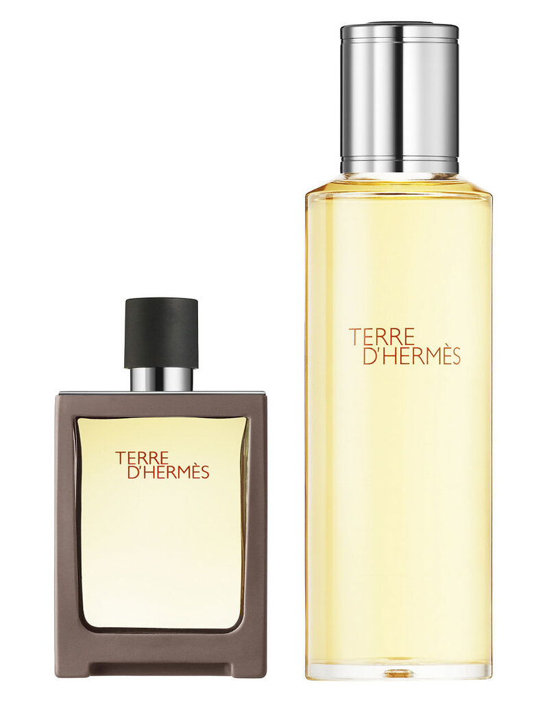 Rinkinys Hermes Terre d'Hermes: EDT vyrams 30 ml + EDT papildymas 125 ml kaina ir informacija | Kvepalai vyrams | pigu.lt