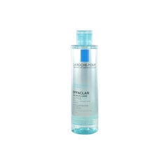 Мицеллярная вода La Roche-Posay Effaclar Purifying Micellar Water, 200мл цена и информация | Средства для очищения лица | pigu.lt