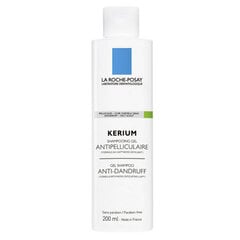 Gelinis šampūnas nuo pleiskanų La Roche-Posay Kerium Antidandruff 200 ml kaina ir informacija | Šampūnai | pigu.lt