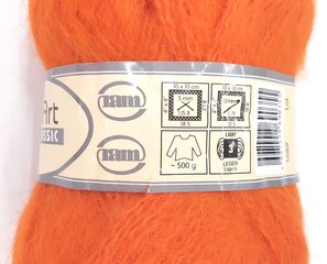 Пряжа для вязания YarnArt Mohair Classic 100 г, цвет оранжевый 75OR цена и информация | Принадлежности для вязания | pigu.lt
