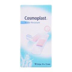 Водостойкие пластыри Cosmoplast, 10 штук цена и информация | Аптечки и товары для безопасности | pigu.lt