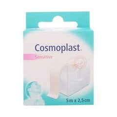 Leukopleistras Sensitive Cosmoplast 2,5 cm kaina ir informacija | Vaistinėlės ir saugos reikmenys | pigu.lt