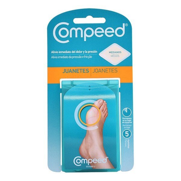 Pleistras nuospaudoms Compeed, 5 vnt. kaina ir informacija | Pirmoji pagalba | pigu.lt