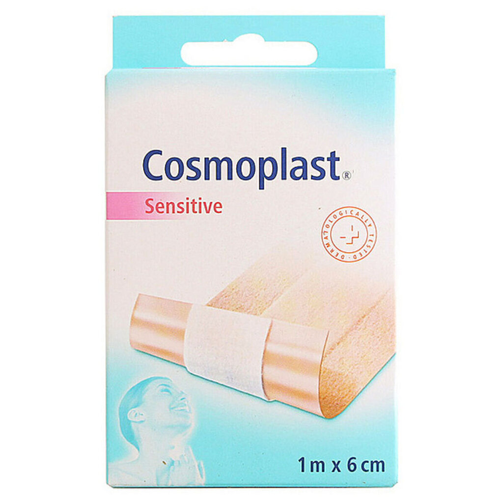 Tvarstis Cosmoplast Sensitive, 1 m x 6 cm цена и информация | Pirmoji pagalba | pigu.lt