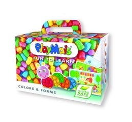 Игрушка конструктор PlayMais "Colors & Forms"  цена и информация | Развивающие игрушки | pigu.lt