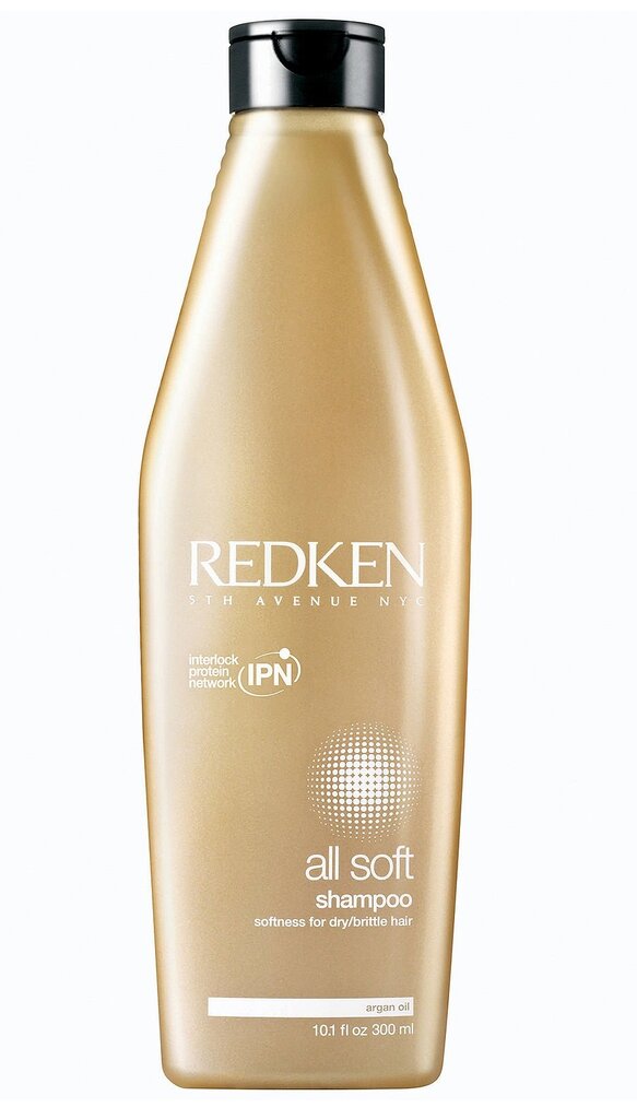 Šampūnas sausiems plaukams Redken All Soft, 300 ml цена и информация | Šampūnai | pigu.lt