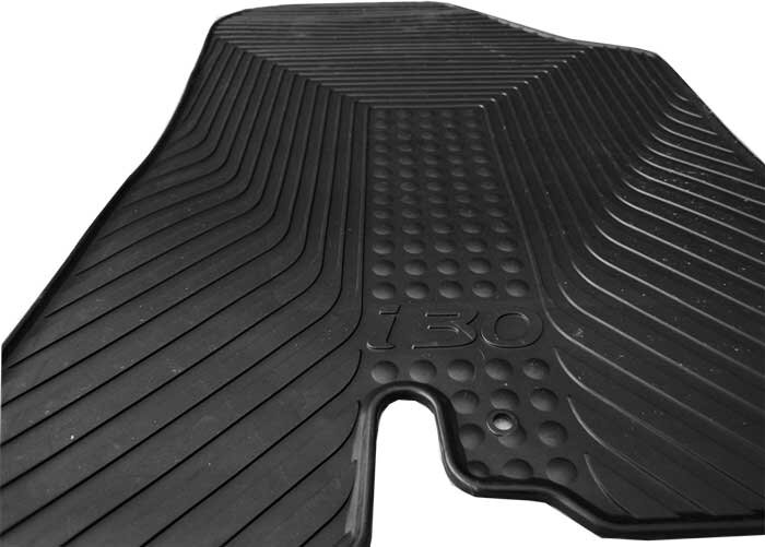 Kilimėliai Hyundai i30 2012-2016; (black) kaina ir informacija | Modeliniai guminiai kilimėliai | pigu.lt