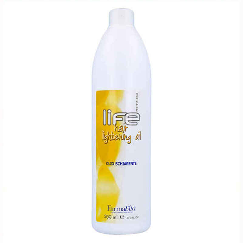 Tonikas Farmavita Life Hair Lightening Oil, 500 ml цена и информация | Priemonės plaukų stiprinimui | pigu.lt